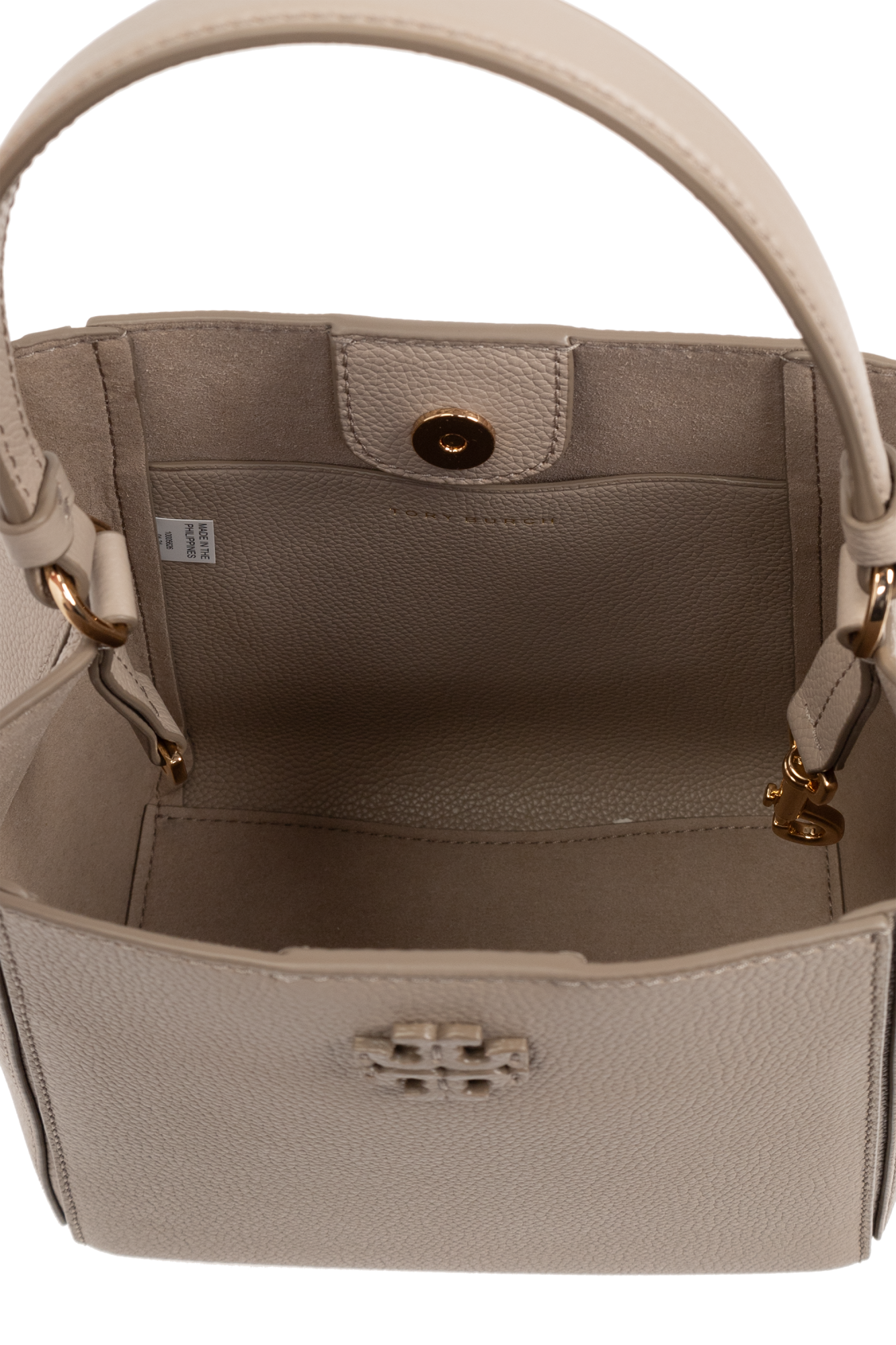 トートバッグ Tory Burch Mcgraw Small Bag - Tory Burch - Leather - Beige Mcgraw Small Bag - Tory Burch - Leather - Beige